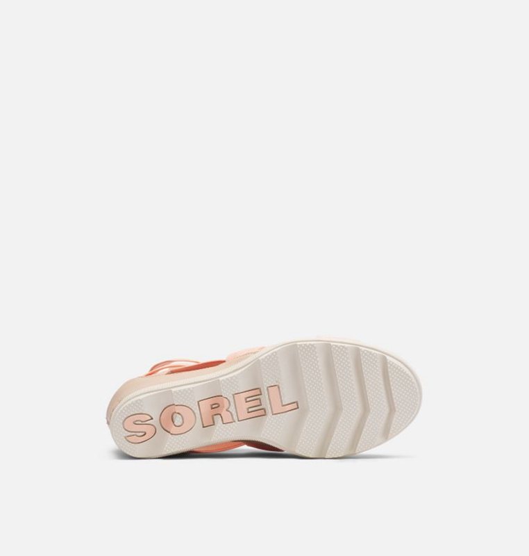 Sorel Dam Sandaler Beige/Brun - Joanie™ Ii Strap Wedge - ATQ-605394